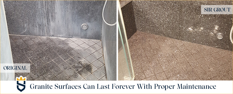 Granite stone is considered long-lasting, still it can become cracked, stained, or damaged Sealing granite showers can make them last forever with proper maintenance and regular sealing