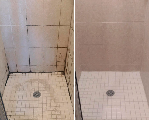 Shower Restored by Our Tile and Grout Cleaners in Trumbull, CT
