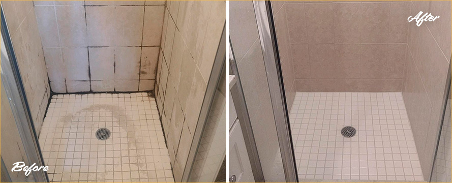 Shower Restored by Our Expert Tile and Grout Cleaners in Trumbull, CT