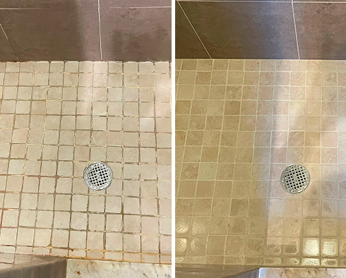 Shower Restored by Our Tile and Grout Cleaners in Stamford, CT