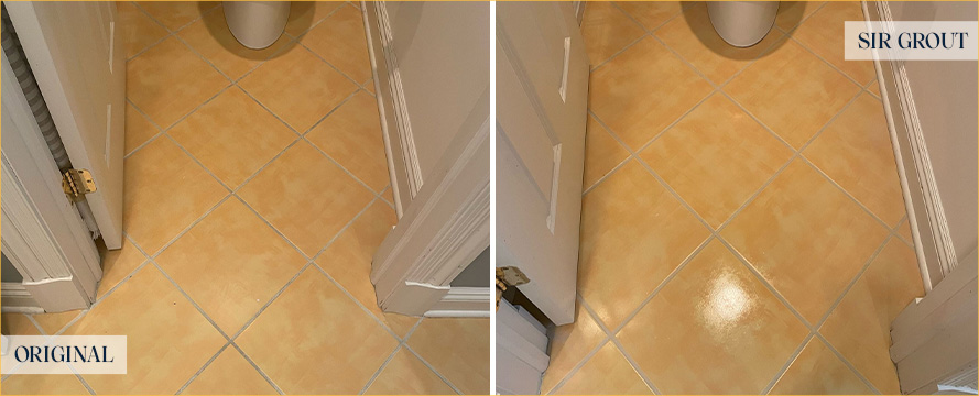 Floor Restored by Our Expert Tile and Grout Cleaners in Stamford, CT