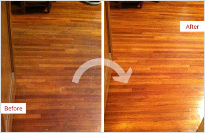 Sir Grout of Greater Fairfield County No Sanding Wood Armor Process